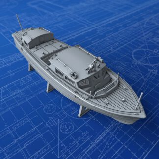 Bausatz 35 ft Fast Motor Boat Typ II 1:500